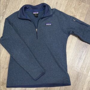 Patagonia Dark Blue Fleece Pullover
